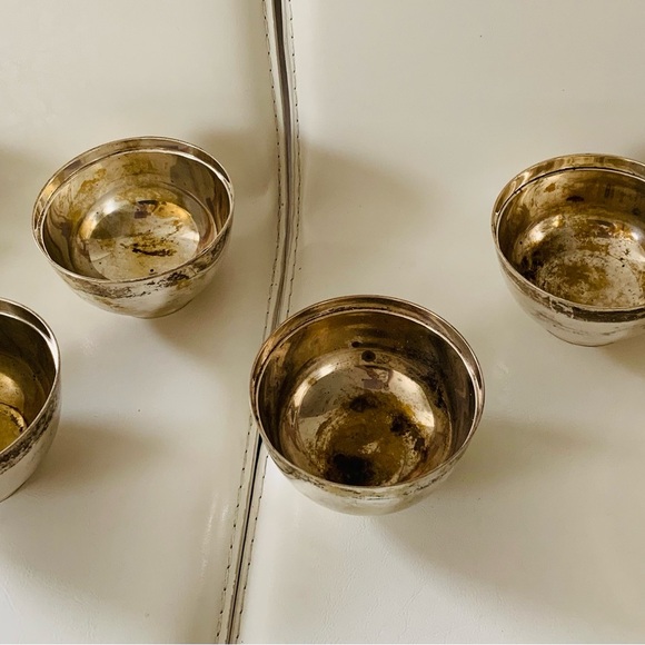 Vintage Silver-Plated Bowls Set 6 - Picture 10 of 10